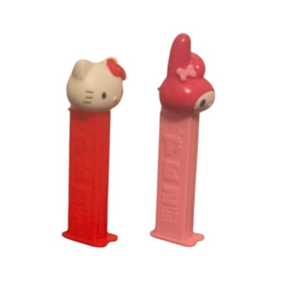 Hello Kitty Pez Dispenser lot of 2 preowned - Picture 2 of 4